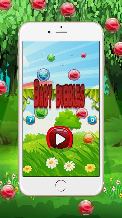 Emulate iPhone app big bubbles - drop match using MyAndroid