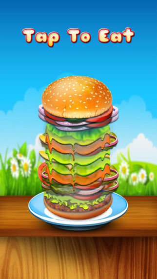 Emulate iPhone app Big Burger Maker - Hamburger game using MyAndroid Emulate iPhone app Big Burger Maker - Hamburger game using MyAndroid