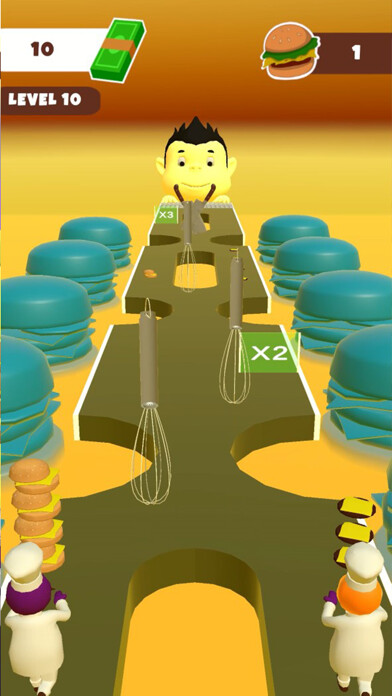 Emulate iPhone app Big Burger Rush using MyAndroid Emulate iPhone app Big Burger Rush using MyAndroid