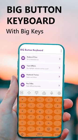 Run android online APK Big Button - Large keyboard from MyAndroid or emulate Big Button - Large keyboard using MyAndroid
