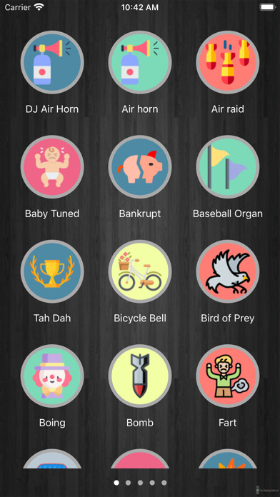 Emulate iPhone app Big Button Sound Effects using MyAndroid