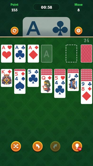 Run android online APK Big Card Solitaire from MyAndroid or emulate Big Card Solitaire using MyAndroid