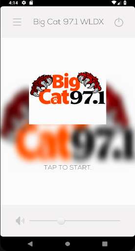 Run android online APK Big Cat 97.1 WLDX from MyAndroid or emulate Big Cat 97.1 WLDX using MyAndroid Run android online APK Big Cat 97.1 WLDX from MyAndroid or emulate Big Cat 97.1 WLDX using MyAndroid