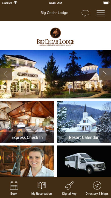 Emulate iPhone app Big Cedar Lodge using MyAndroid Emulate iPhone app Big Cedar Lodge using MyAndroid