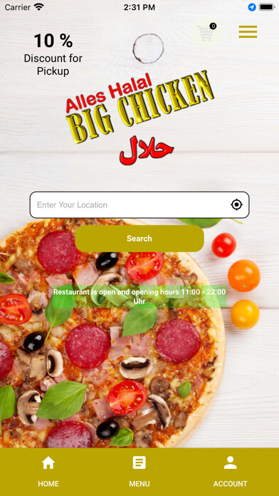 Emulate iPhone app Big Chicken using MyAndroid