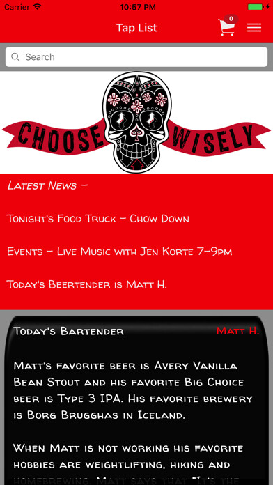 Emulate iPhone app Big Choice Brewing using MyAndroid Emulate iPhone app Big Choice Brewing using MyAndroid