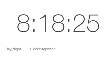 Emulate iPhone app Big clock -Day & Night mode- using MyAndroid Emulate iPhone app Big clock -Day & Night mode- using MyAndroid