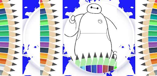Run android online APK Big Coloring Hero 6 Book Baymaxe from MyAndroid or emulate Big Coloring Hero 6 Book Baymaxe using MyAndroid