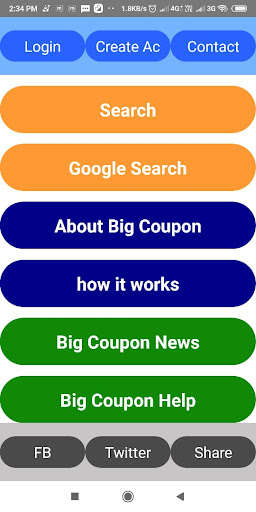 Run android online APK Big Coupon Bazaar- Best coupon promo code manager from MyAndroid or emulate Big Coupon Bazaar- Best coupon promo code manager using MyAndroid Run android online APK Big Coupon Bazaar- Best coupon promo code manager from MyAndroid or emulate Big Coupon Bazaar- Best coupon promo code manager using MyAndroid