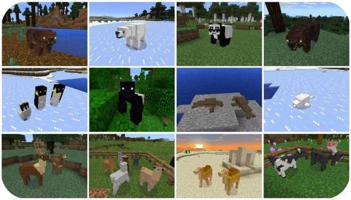 Emulate Android APK Big creatures mod for mcpe