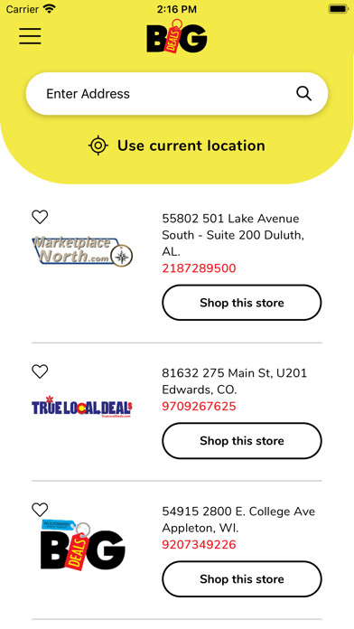 Emulate iPhone app Big Deals Media using MyAndroid Emulate iPhone app Big Deals Media using MyAndroid