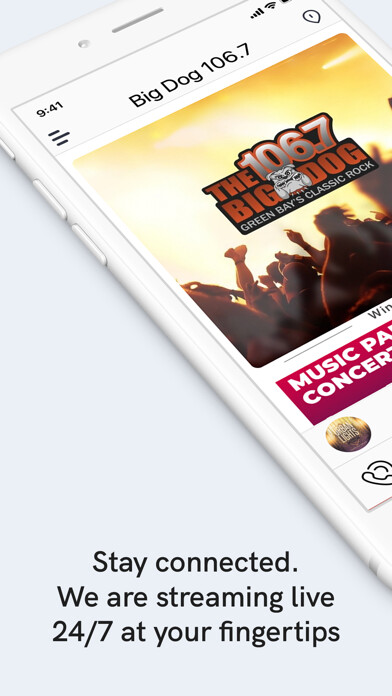 Emulate iPhone app Big Dog 106.7 using MyAndroid Emulate iPhone app Big Dog 106.7 using MyAndroid