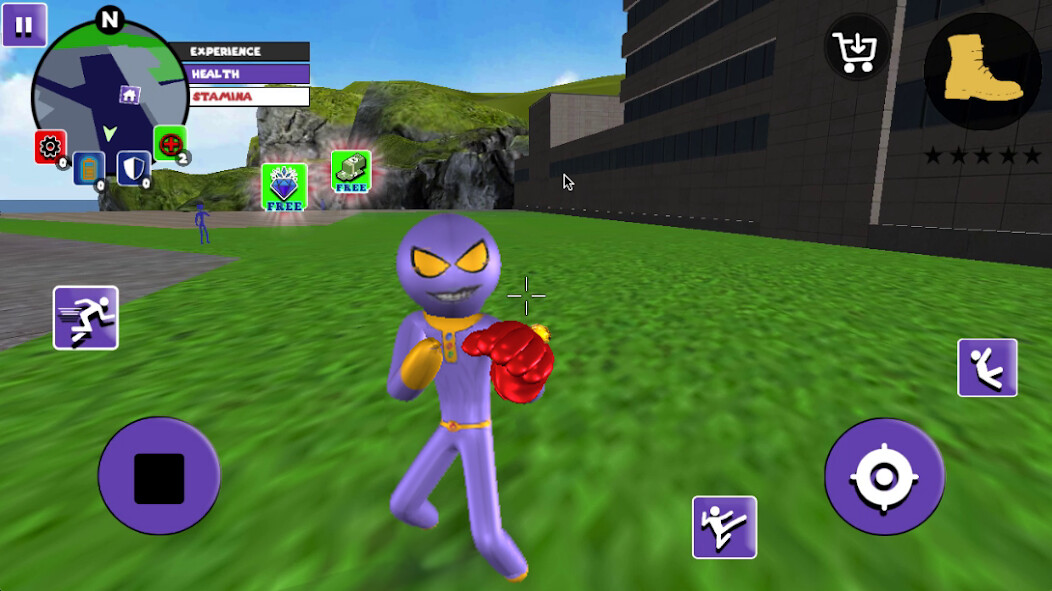 Run android online APK big Gaint Stickman Rope Hero from MyAndroid or emulate big Gaint Stickman Rope Hero using MyAndroid