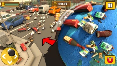 Emulate iPhone app Big Garbage Roller Ball Smash using MyAndroid Emulate iPhone app Big Garbage Roller Ball Smash using MyAndroid