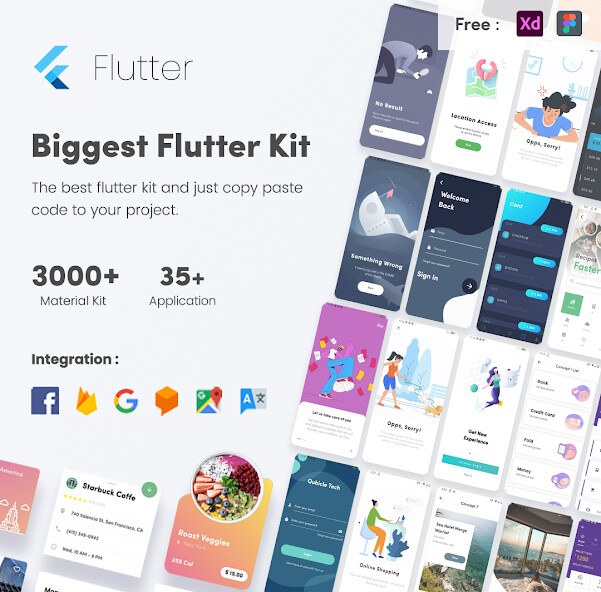 Run android online APK Biggest Pro Kit Flutter UI KIT from MyAndroid or emulate Biggest Pro Kit Flutter UI KIT using MyAndroid