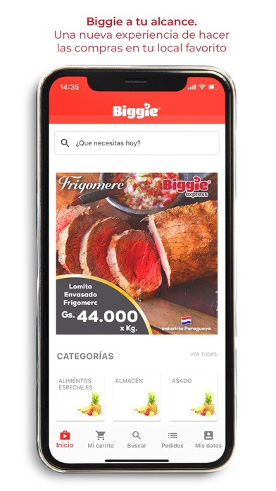 Emulate iPhone app Biggie using MyAndroid