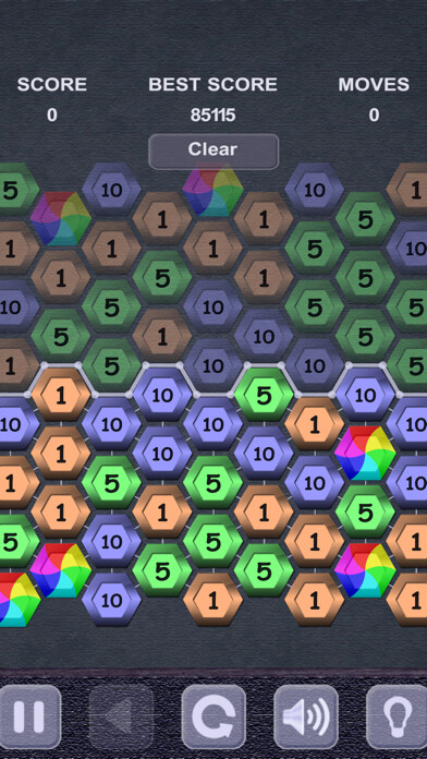 Emulate iPhone app Big Hexagon Puzzle using MyAndroid Emulate iPhone app Big Hexagon Puzzle using MyAndroid