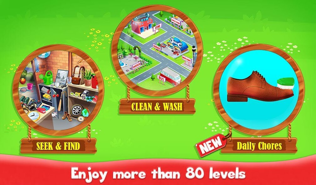 Run android online APK Big Home Cleanup Cleaning Game from MyAndroid or emulate Big Home Cleanup Cleaning Game using MyAndroid