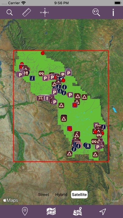 Emulate iPhone app Bighorn National Forest - GPS using MyAndroid Emulate iPhone app Bighorn National Forest - GPS using MyAndroid