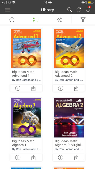 Emulate iPhone app Big Ideas Math using MyAndroid Emulate iPhone app Big Ideas Math using MyAndroid
