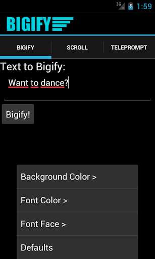 Run android online APK Bigify from MyAndroid or emulate Bigify using MyAndroid Run android online APK Bigify from MyAndroid or emulate Bigify using MyAndroid