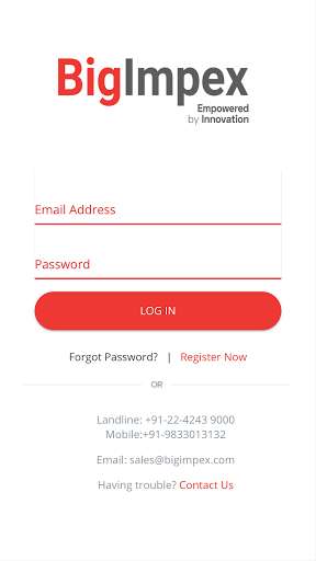 Emulate Android APK Big Impex