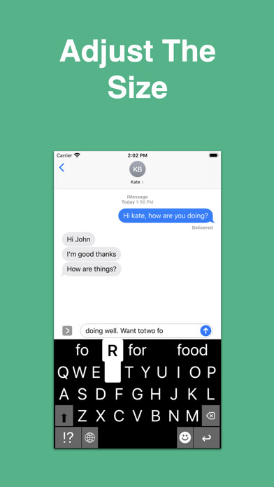 Emulate iPhone app Big Keys Keyboard using MyAndroid Emulate iPhone app Big Keys Keyboard using MyAndroid