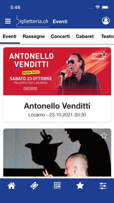 Emulate iPhone app Biglietteria using MyAndroid Emulate iPhone app Biglietteria using MyAndroid