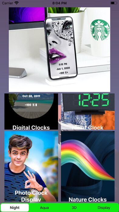 Emulate iPhone app Big Live Clock-Wallpapers Time using MyAndroid Emulate iPhone app Big Live Clock-Wallpapers Time using MyAndroid