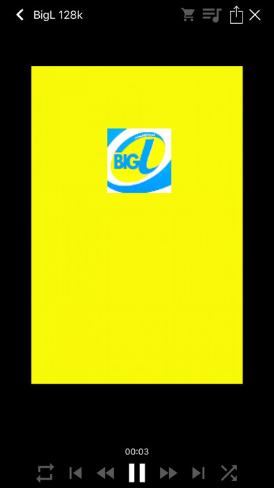 Emulate iPhone app BigL Radio Player app using MyAndroid