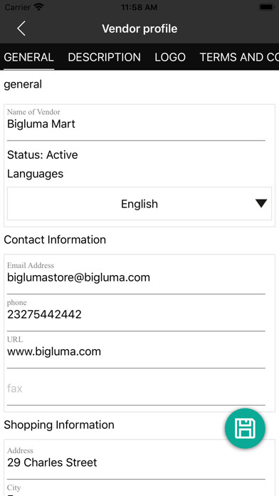 Emulate iPhone app Bigluma Seller/Vendor using MyAndroid Emulate iPhone app Bigluma Seller/Vendor using MyAndroid