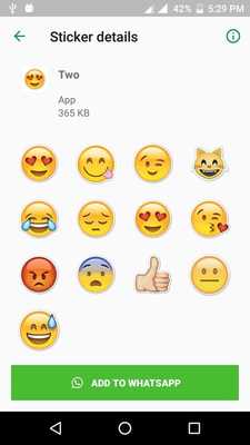 Emulate Android APK Bigmoji Sticker for whatsapp
