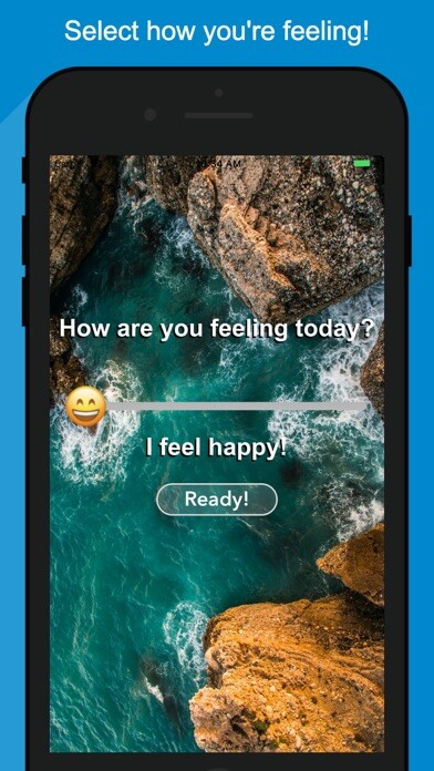 Emulate iPhone app Big Mood using MyAndroid