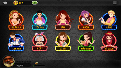 Emulate iPhone app Bigone Game Bài Tiến Lên using MyAndroid