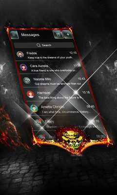Emulate Android APK Big picture SMS Layout Emulate Android APK Big picture SMS Layout