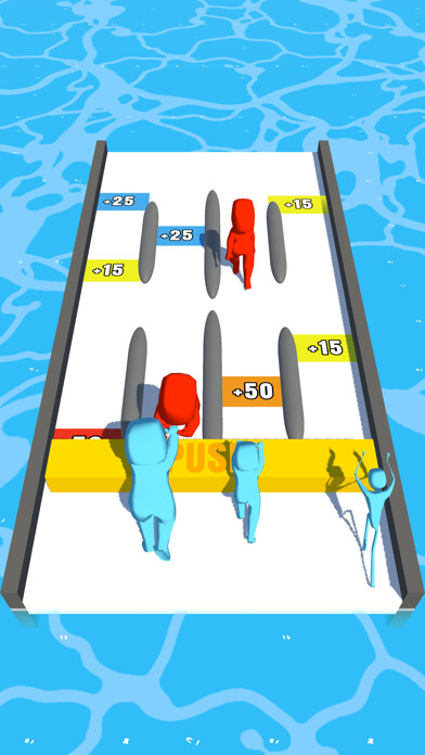 Emulate iPhone app Big Pushers! using MyAndroid