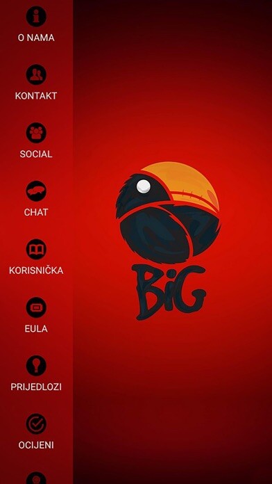 Emulate iPhone app Big Radio Banja Luka using MyAndroid