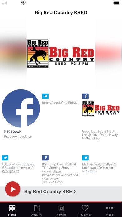 Emulate iPhone app Big Red Country KRED using MyAndroid Emulate iPhone app Big Red Country KRED using MyAndroid
