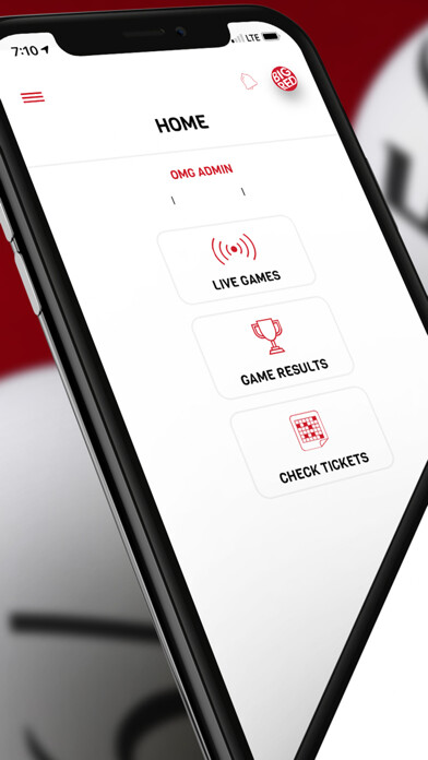 Emulate iPhone app Big Red Keno using MyAndroid