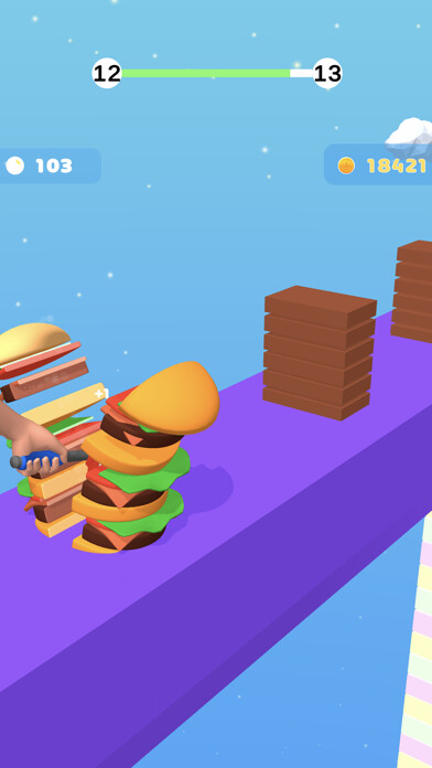 Emulate iPhone app Big Slice using MyAndroid