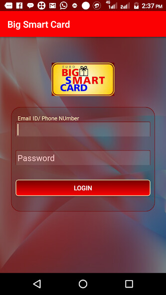 Run android online APK Big Smart Card from MyAndroid or emulate Big Smart Card using MyAndroid