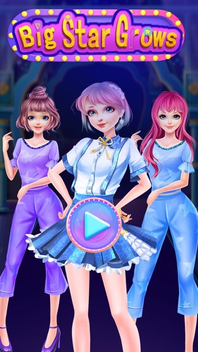 Emulate iPhone app Big Star Grows-Girl Dress up using MyAndroid Emulate iPhone app Big Star Grows-Girl Dress up using MyAndroid