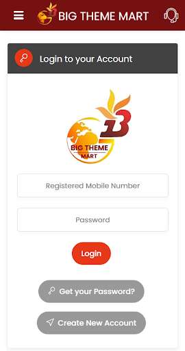 Run android online APK Big Theme Mart from MyAndroid or emulate Big Theme Mart using MyAndroid
