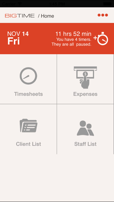 Emulate iPhone app BigTime Mobile using MyAndroid Emulate iPhone app BigTime Mobile using MyAndroid