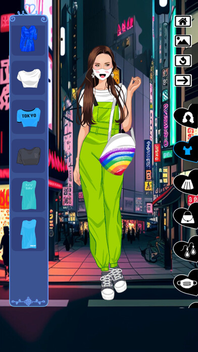 Emulate iPhone app Big trip Sevelina dress up using MyAndroid Emulate iPhone app Big trip Sevelina dress up using MyAndroid