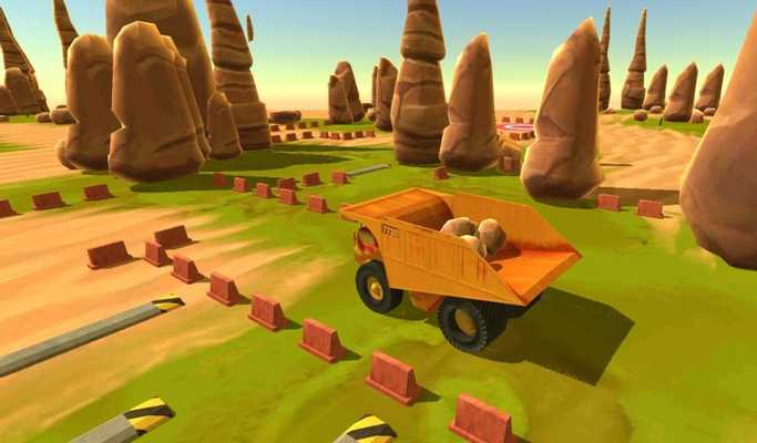 Emulate Android APK Big Truck Driving Cargo
