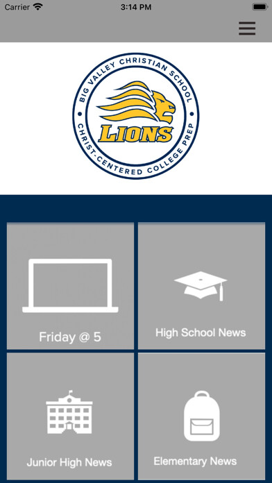 Emulate iPhone app Big Valley Christian School using MyAndroid Emulate iPhone app Big Valley Christian School using MyAndroid