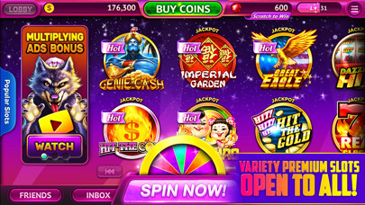 Emulate iPhone app Big Vegas Slots using MyAndroid