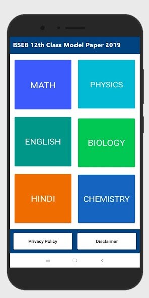 Emulate Android APK Bihar board 12th model paper 2019 (Science) Emulate Android APK Bihar board 12th model paper 2019 (Science)