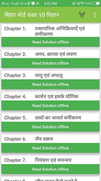 Emulate Bihar Board Class 10 Science S from MyAndroid or run Bihar Board Class 10 Science S using MyAndroid